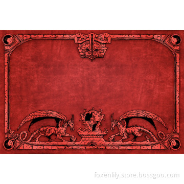 Spot Color Table Mat with Neoprene Rubber Cloth